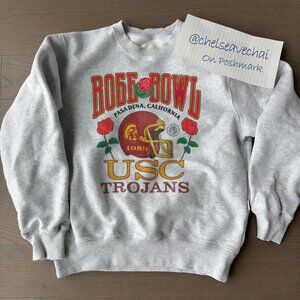 Vintage USC Trojans University of Southern California Rose Bowl Football Shirt